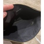 Mud Pie  Black, White, and Brown Makeup Bag Photo 4