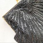 Vintage Black Beaded Evening Bag Photo 8