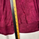 Signature 1 Studio Womens Babydoll Top Lace Burgundy Bell Sleeves Plus Sz 1X Y2K Red Photo 8