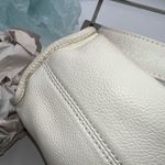 Vera Pelle  Vintage White Leather Shoulder **See  description and pics Photo 11