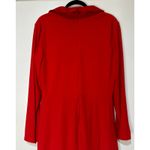 Mac Duggal Ieena for  Long Sleeve Blazer Formal Dress Red #27362 Size 12 NWT Photo 12