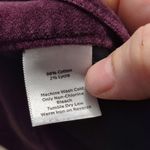 Talbots Plum Velvet Signature Boot Pants Size 6P Photo 4