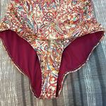 Plus Size Lauren Ralph Lauren Paisley Ruffle V Photo 2