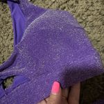 Purple Glitter Bikini Set Photo 2