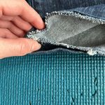 7 For All Mankind Bootcut Dark Denim Jeans 26 Hemmed Blue Gray Ivory Embroidered Photo 7