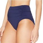 Tommy Bahama New. navy high waisted bikini bottom. Small. Photo 7