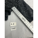 Jones New York Womans Jones NY Woman Black Gray Metallic 1 Button Crop Cardigan Sweater 2x Photo 6