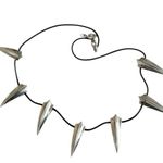 Black Panther silver tone claw necklace Photo 1