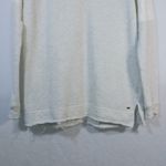 O'Neill  Gray Sweatshirt Eyelet Lace Detail Distressed Hem Size Small Photo 1