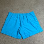 Catalina Women's Plus 1X (16W) Blue Board Swim Shorts Zip Fly Cargo Pockets Photo 6