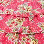 Forever 21 NWT  Apple Blossom Strawberry Shortcake Red Polka Dot Dress Ruffle Hem Photo 5