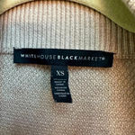 White House | Black Market | Tan Short Sleeve Full Zip Cardigan Size XS Photo 7