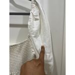 LPA x Revolve White Vivia Linen Blend Puff Sleeve Mini Dress Sz XL Photo 4