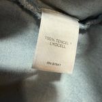 J Jill L Denim Bell Sleeve Chambray Top Lightweight Tencel Boho Minimalist Blue Size L Photo 7