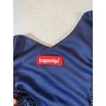 Kaymiga Women's Navy Blue Beaded Sequin Flapper Dress V Photo 3