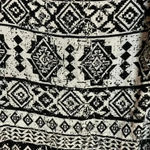 LuLaRoe NWT WO SIZE SMALL OPEN FRONT WATERFALL DUSTER BLACK CREAM GEO DESIGN Photo 8