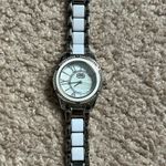 Rhino by Marc Ecko women’s‎ vintage silver/white crystal bracelet watch White Photo 1