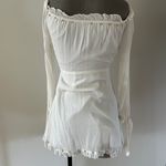 Lovers + Friends Revolve White Sand Off Shoulder Sunrise Dress Photo 6