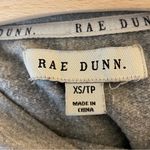 Rae Dunn  gray happy sweater shirt Photo 2