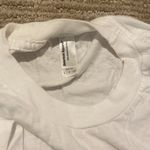 American Apparel  White Tee with Vibrant California Graphic Photo 2