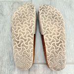 Birkenstock  Women's Cream Mules with Gold Buckle Photo 2