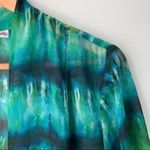 kim rogers 🏷️  Sheer Open Front Cardigan Cheetah Print Blouse XL Photo 4