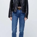 RE/DONE $1595 NEW WOMEN'S CLASSIC MOTO LEATHER JACKET SZ SMALL Photo 2