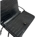 Badgley Mischka crocodile-embossed crossbody or clutch bag EUC Photo 1