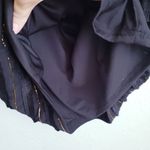 Marina Black Bead and Fringe Gatsby Mini Dress Gold Size 6 Photo 11