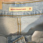 Levi's  Blue ribcage straight ankle Jeans with Vintage-Inspired Style size 31x27 Photo 11