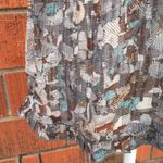 Line and Dot  Womens small flowy sleeveless colorful tank top Photo 3