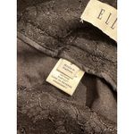 Elle Black Floral Lace Ankle Length Dress Pants from Size 8 Photo 5