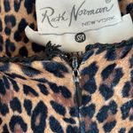 Saks 5th Avenue Ruth Norman Saks Fifth Avenue Vintage 80’s Cheetah Print 1/2 Zip Caftan Size M Photo 4