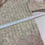 William Rast  | Heathered Tan Cowl Neck Sweater Photo 4