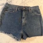 Victoria's Secret New women’s Victoria’s Secret pink high waisted cut off jean shorts size 32 Photo 0