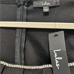NWT Lulu's Black Sheath Long Sleeve Cocktail Dress Size L Size L Photo 6