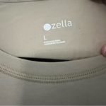 Zella  Women’s Long Sleeve Performance‎ Shirt Size L Beige Wool Blend Photo 1