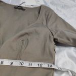 ZARA  NWT mini dress long sleeve with a slit size S Photo 10