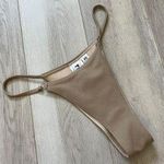 Twiin Bikini Bottom thong string womens Beige xsmall cheeky swim beach vacation Photo 0