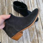 Jack Rogers  Women’s Black Bailee Suede Ankle Bootie wear on inside of boots Photo 6