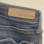 Calvin Klein Skinny Jeans Womens 28x32 Mid Rise Medium Wash Photo 4