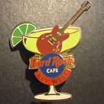 Hard Rock Cafe Key West Margarita & Guitar Enamel Pin Collectible Photo 0