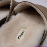 Madewell NEW The Layne Clog Mule in Nubuck and Shearling, 7 Photo 9