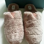 Toms Fluff Slippers Alpargata Mallow Mule Pink Rose Smoke Faux Fur Women NEW 9.5 Photo 3