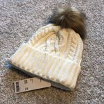Urban Outfitters New  pom pom beanie sweater cable knit hat Photo 3