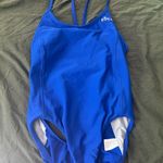 One Piece Roka  Women’s Elite Strap Back Blue Swimsuit Photo 0