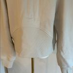CRZ Yoga  Half Zip Hoodie Sweatshirt, Milky White, Size Small, NWT Photo 8