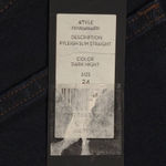 Veronica Beard  Womens Ryleigh Straight Leg Jeans Blue Dark Wash High Rise 00 New Photo 12