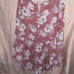 Crescent  Mauve Floral Top Photo 1