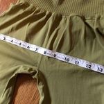 Free People Good Karma Flare Leggings In Military Green Size XS/S Photo 7